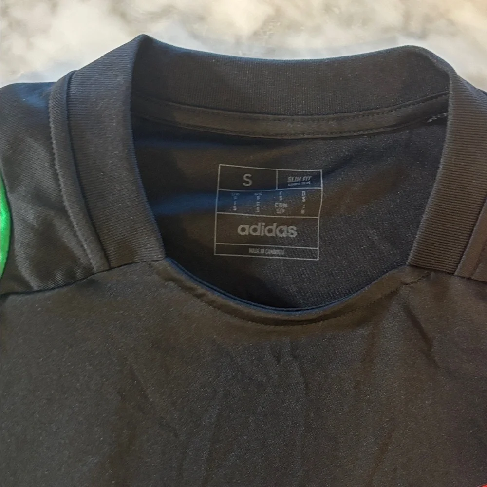 Adidas Arsenal Black Jersey with Green Accent
